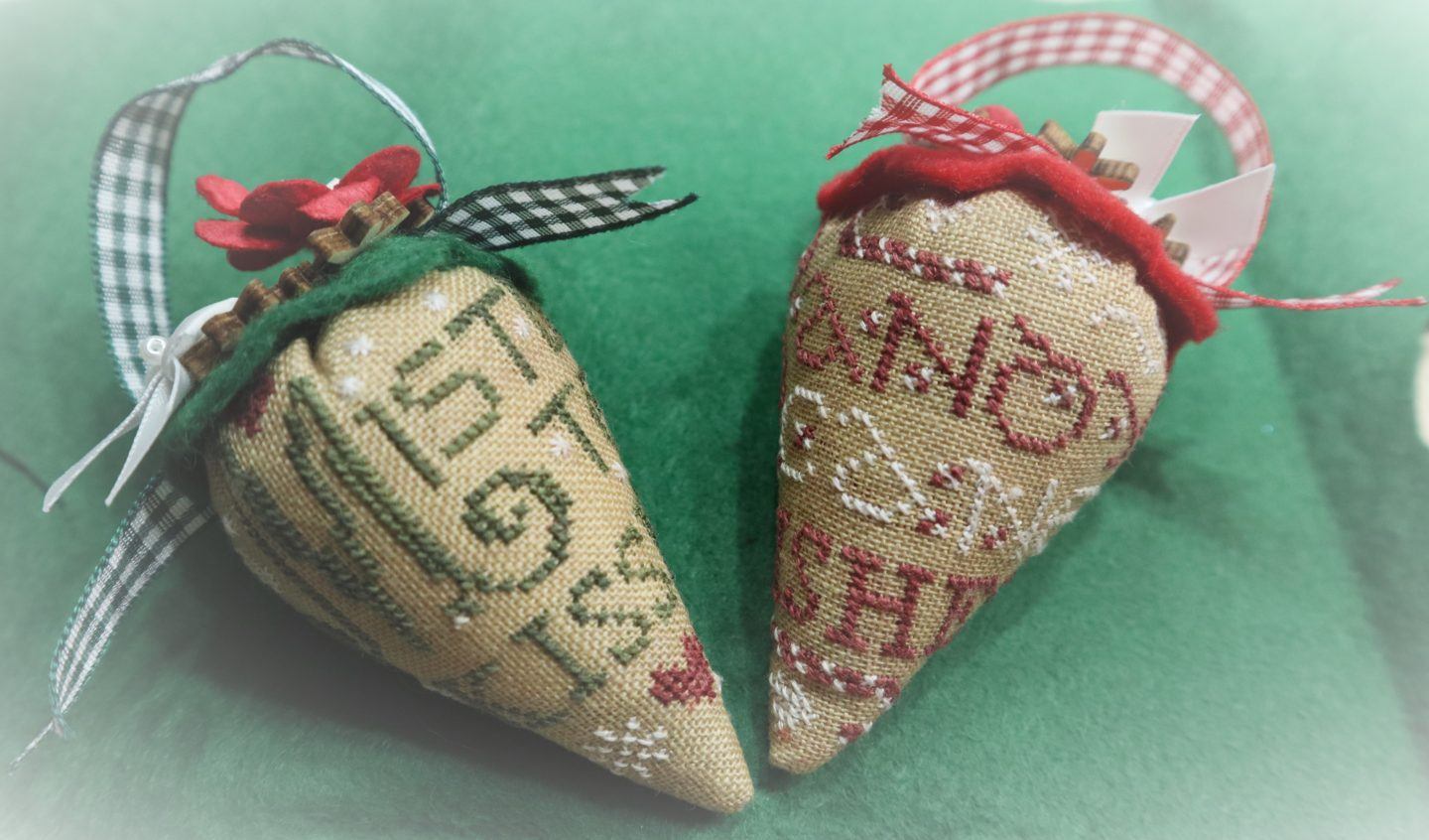 Christmas berry ornaments