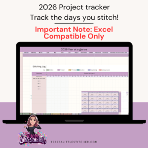 2026 project tracker by days